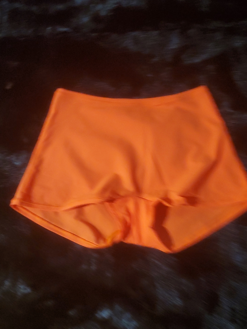 SKIMS Boyshorts In Orange /Size:XXS